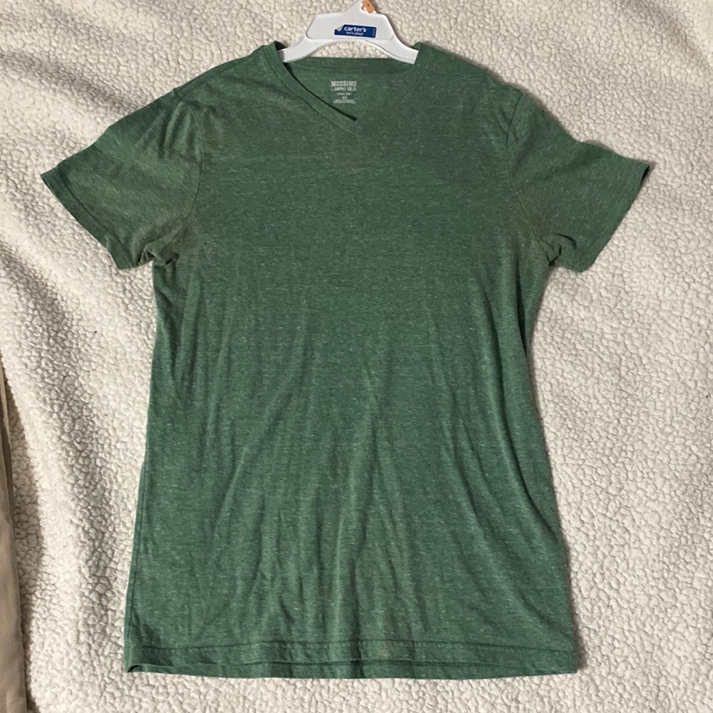 Green V neck